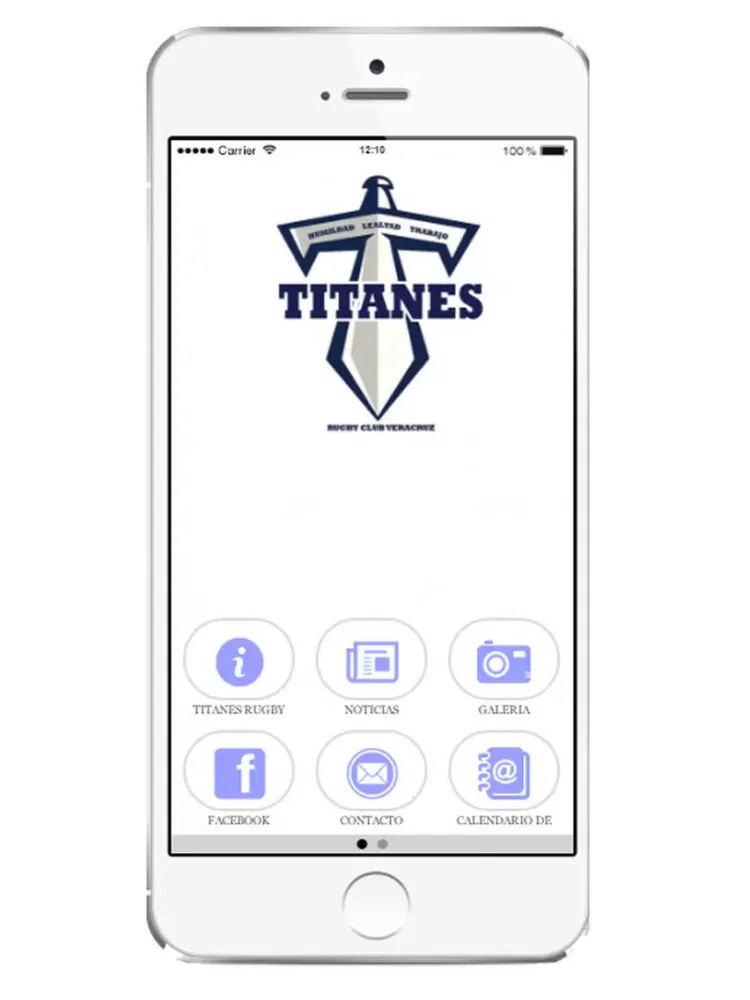 ภาพหน้าจอของ Titanes Rugby Club Veracruz A. iPad 