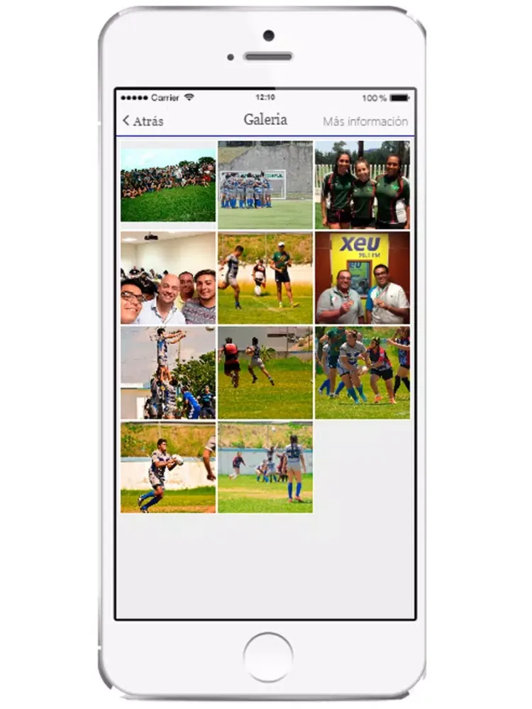 ภาพหน้าจอของ Titanes Rugby Club Veracruz A. iPad 