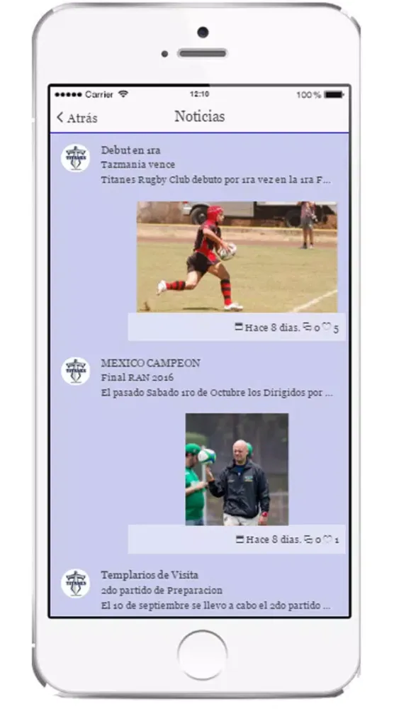 ภาพหน้าจอของ Titanes Rugby Club Veracruz A.