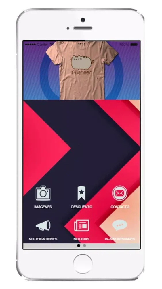 Capturas de pantalla de myTshirt
