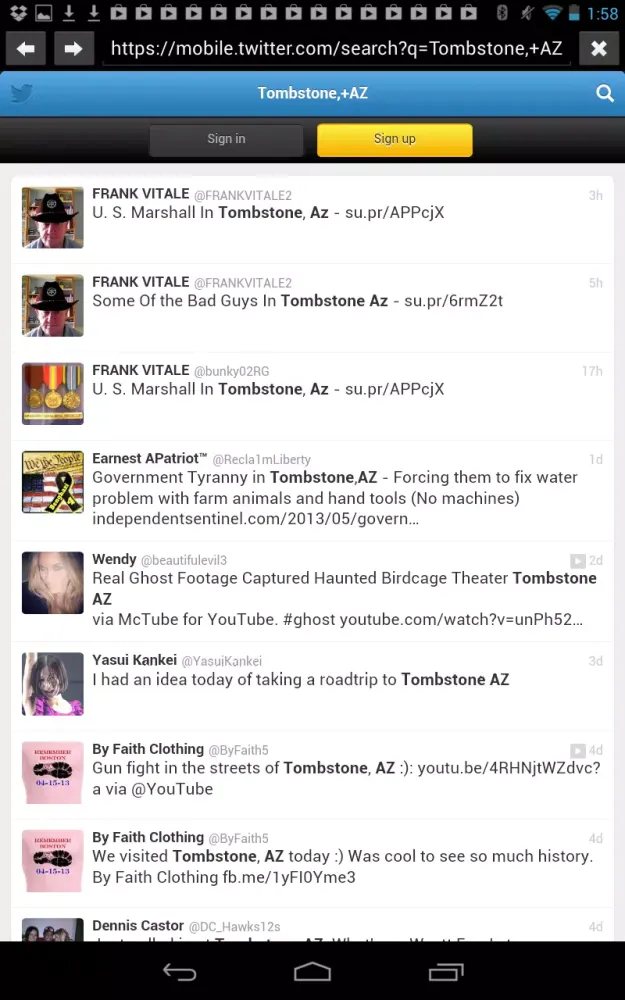 Tombstone, AZ应用截图
