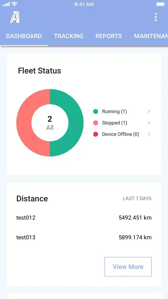 تصاویر A1 - Fleet Management Platform