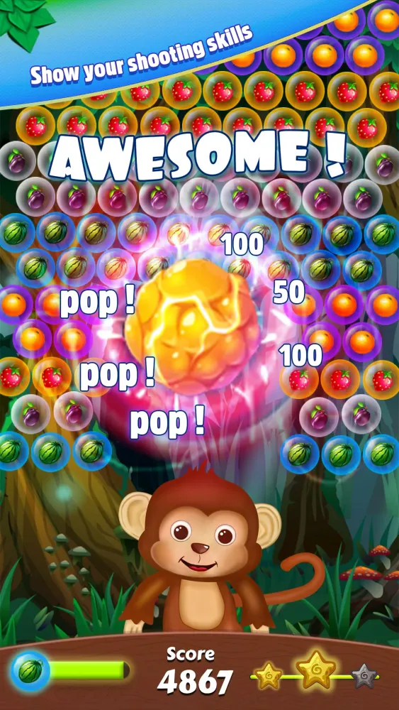 Bubble Shooter : Fruit Splash 스크린샷