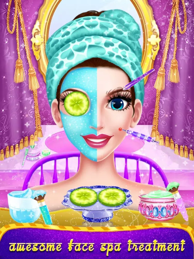 Indian Girl Spa Salon Makeup iPad  スクリーンショット