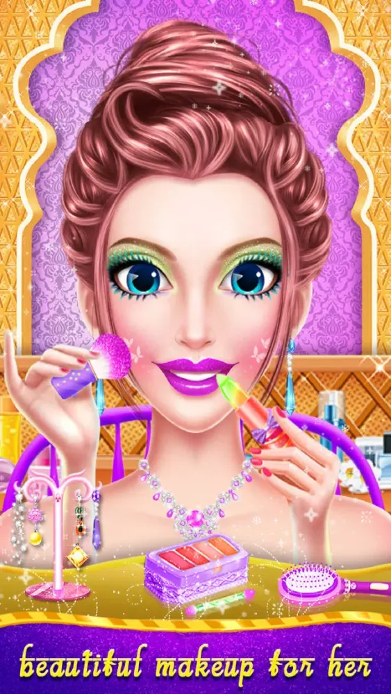 Indian Girl Spa Salon Makeup スクリーンショット