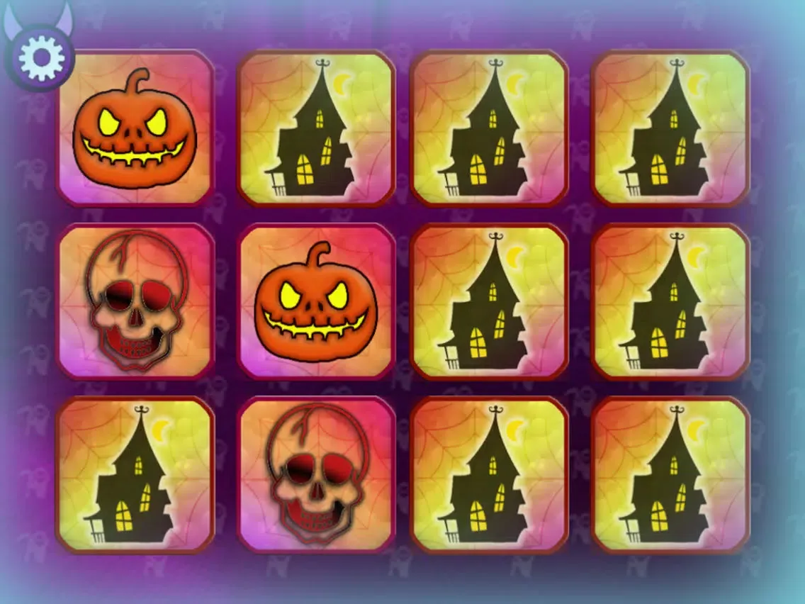 Tangkapan skrin Kids Halloween Card Puzzle iPad 