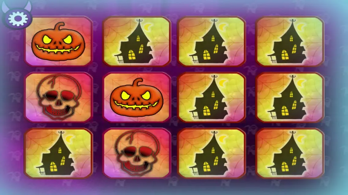 Tangkapan skrin Kids Halloween Card Puzzle