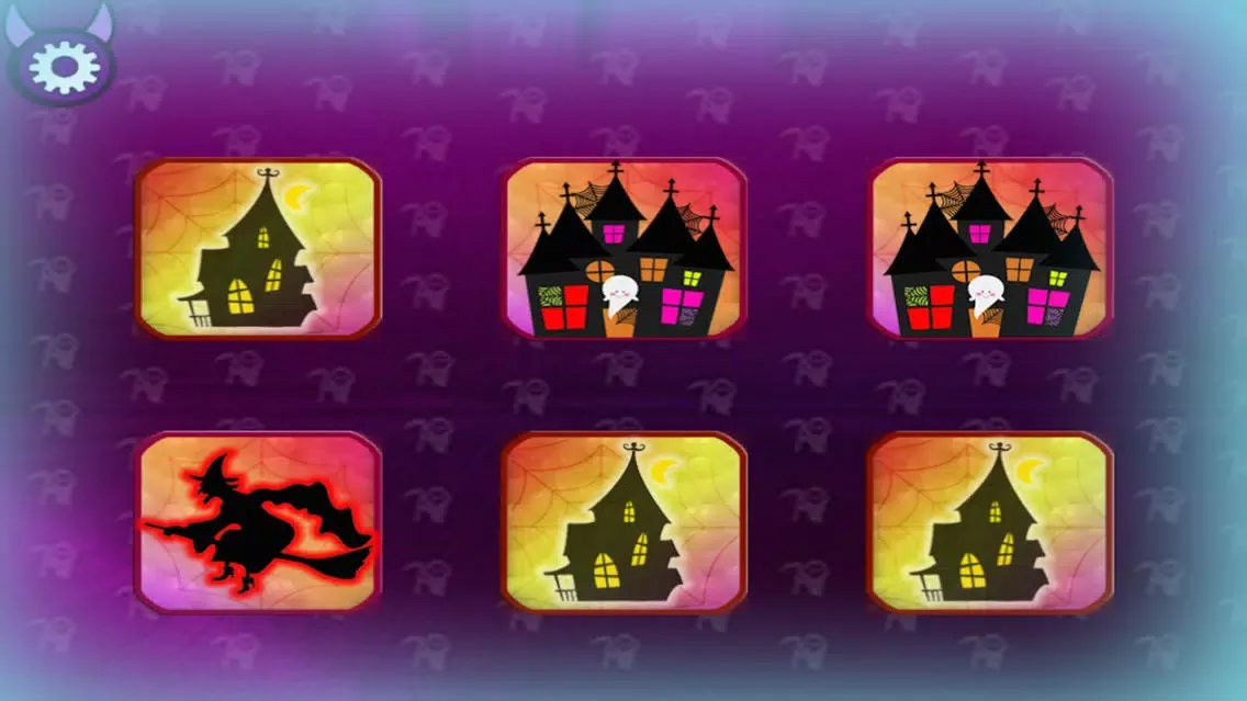 Tangkapan skrin Kids Halloween Card Puzzle