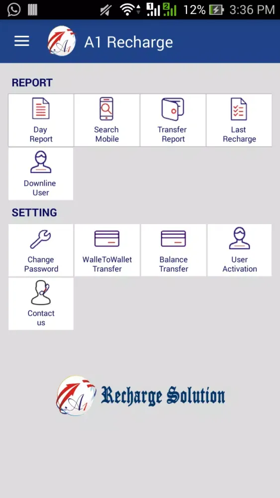 A1 Recharge Screenshots