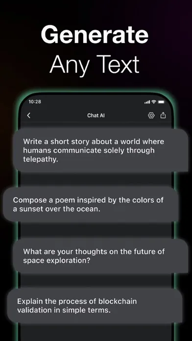 Captures d'écran de Chat AI - Ask Chatbot Anything
