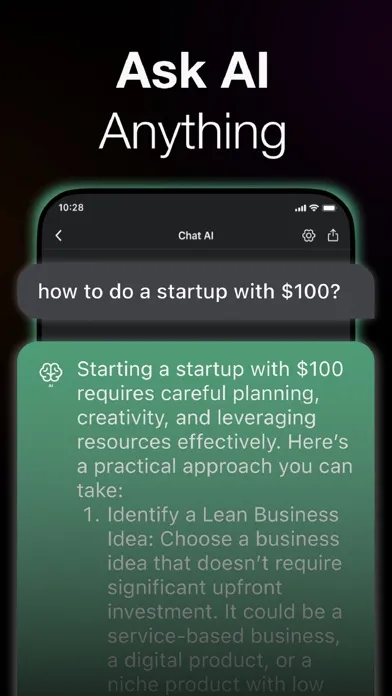 Captures d'écran de Chat AI - Ask Chatbot Anything