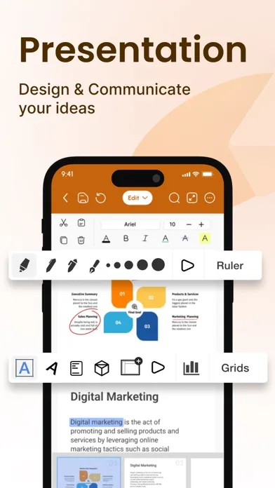 Office Word:Edit Word Document سکرین شاٹس