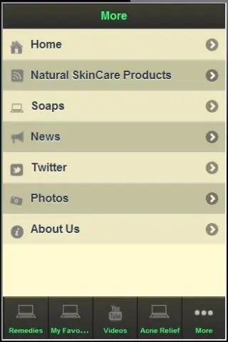 Captures d'écran de Organic Skin Care Secrets