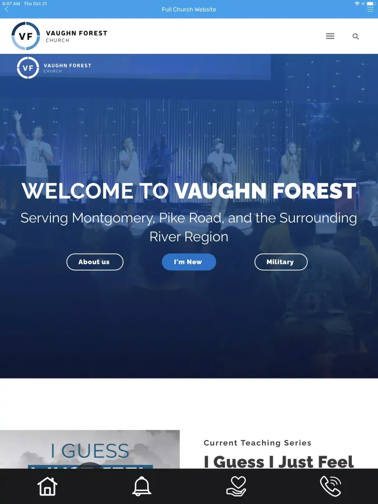 Vaughn Forest Church Screenshots