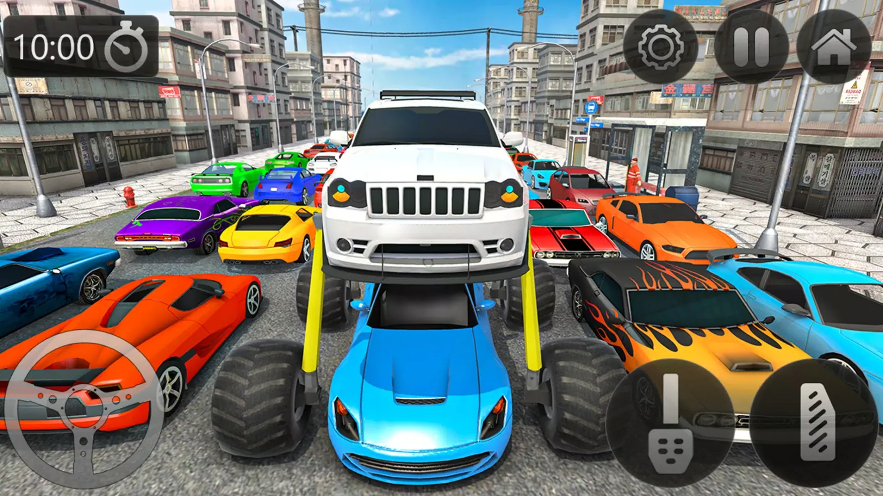 Smart Car Monster Truck Game Screenshots