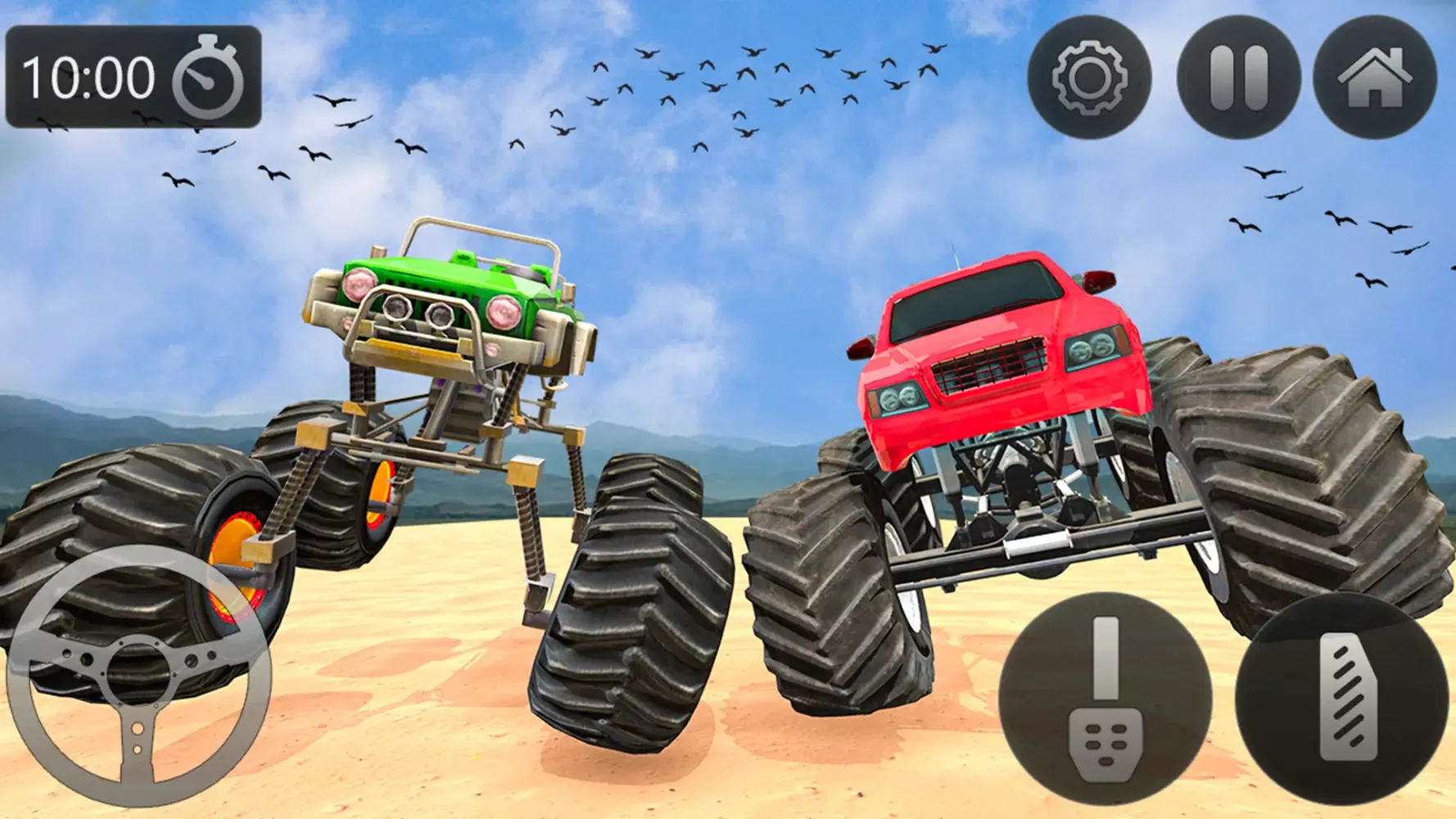 Smart Car Monster Truck Game Screenshots