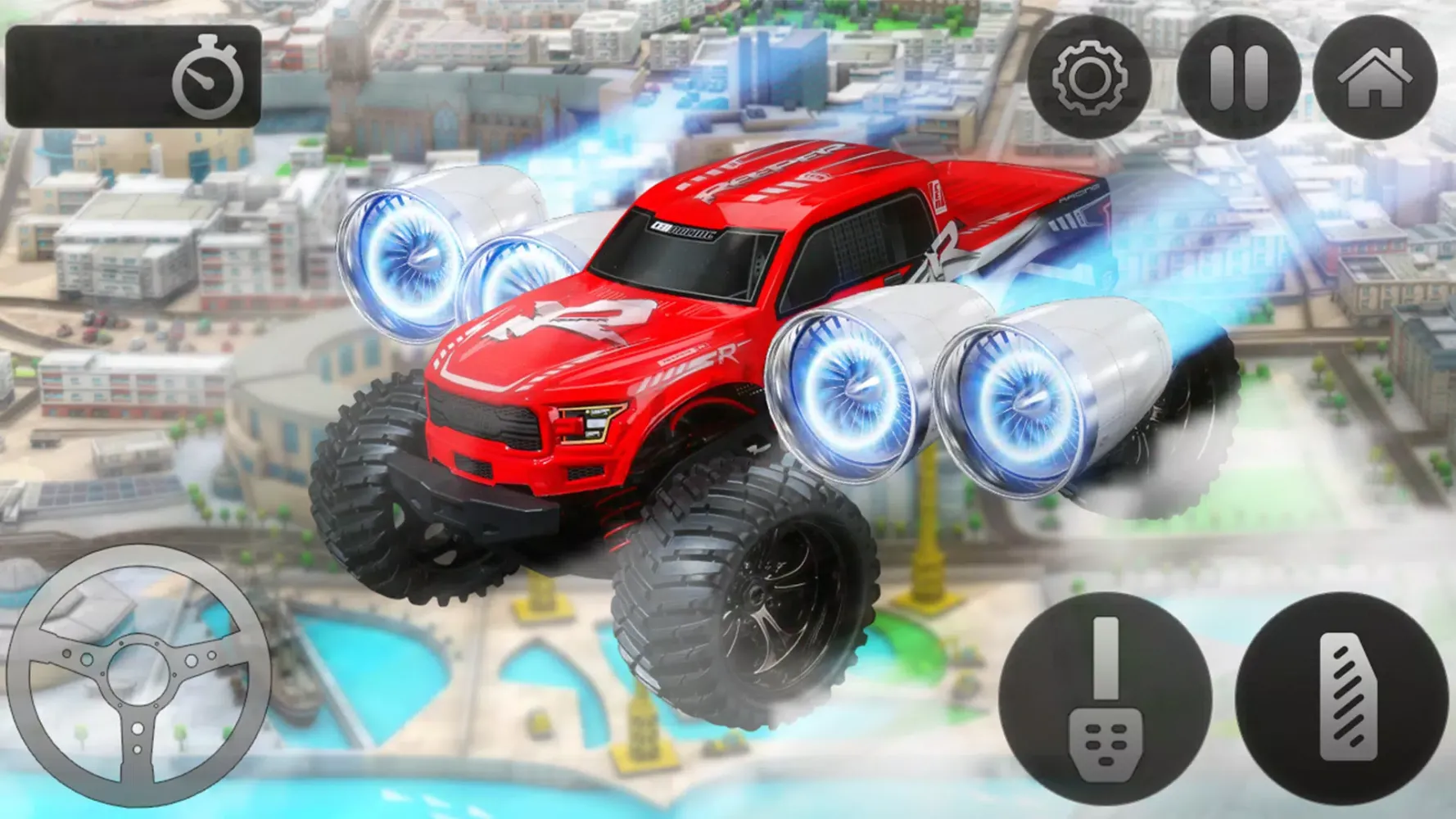 Smart Car Monster Truck Game Screenshots