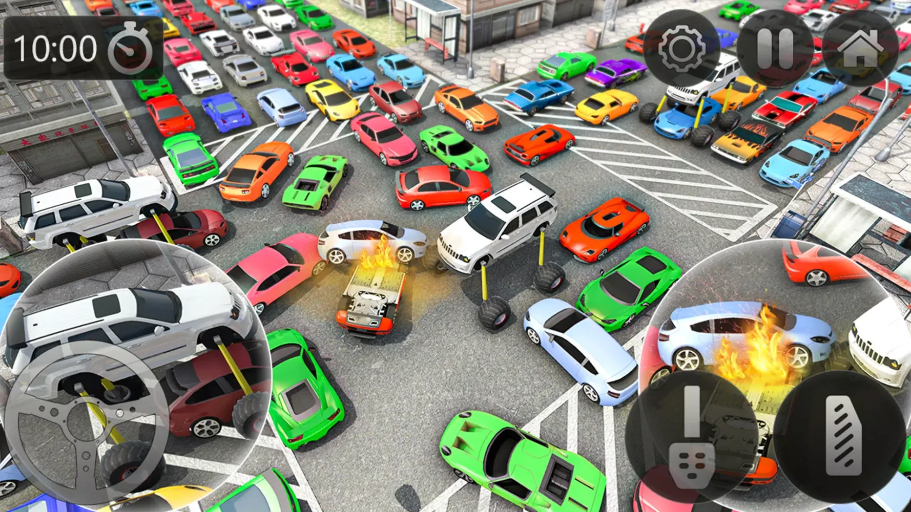 Smart Car Monster Truck Game Screenshots
