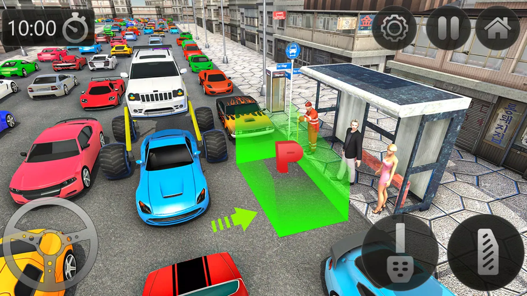 Smart Car Monster Truck Game Screenshots