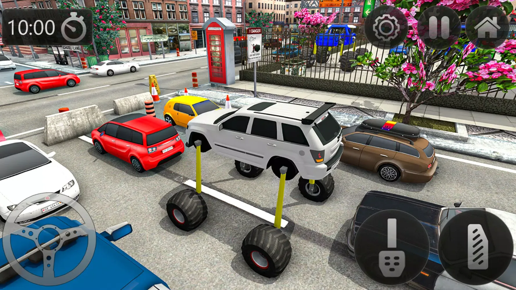 Smart Car Monster Truck Game Screenshots