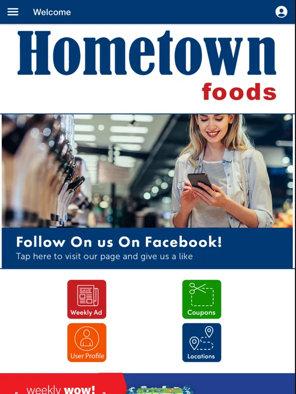 Hometown Foods IA iPad  스크린샷