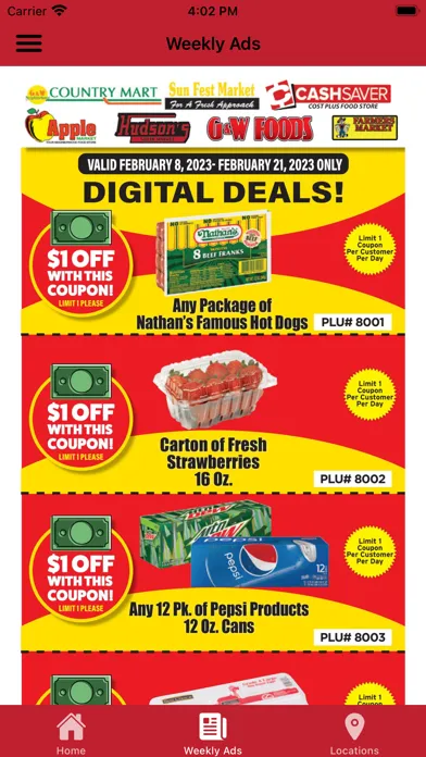Hudson's Super Market应用截图
