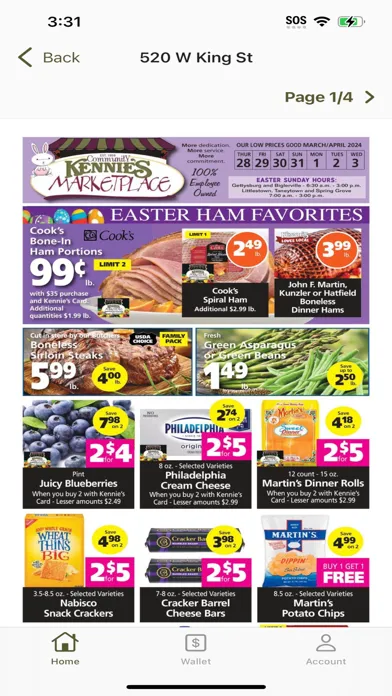 Tangkapan skrin Kennies' Market