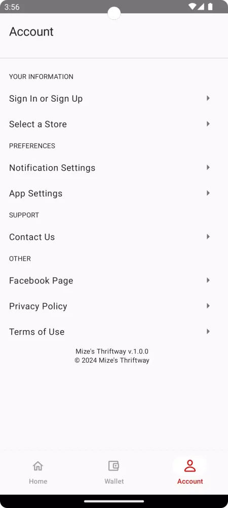 Mize's Thriftway Screenshots