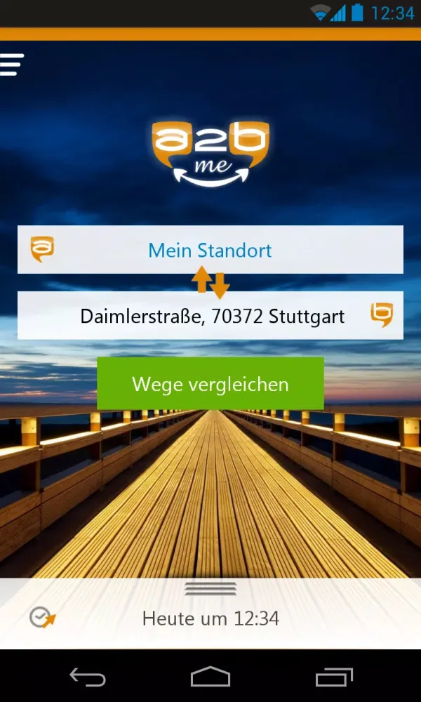 Trip-& Travelplaner a2bme-Navi Screenshots