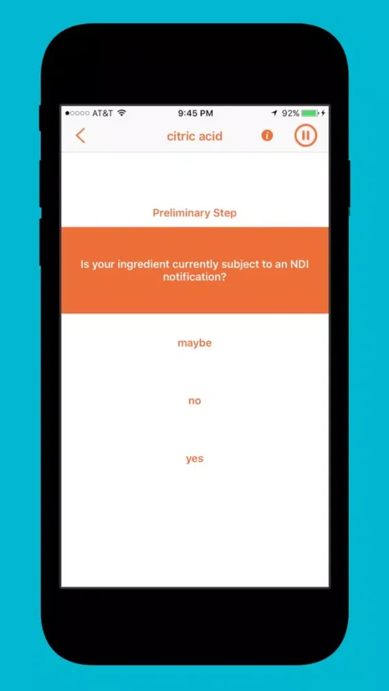 Screenshot di Decision Tree