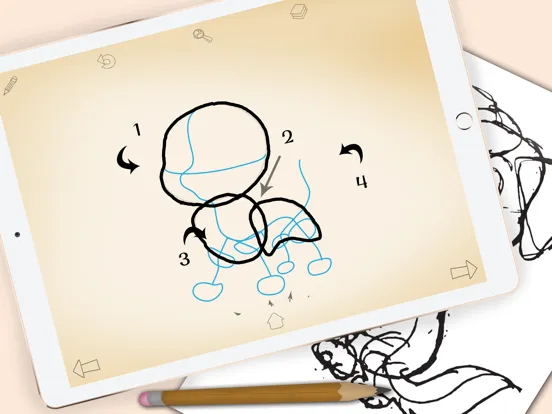 How To Draw Dogs and Puppies iPad 应用截图