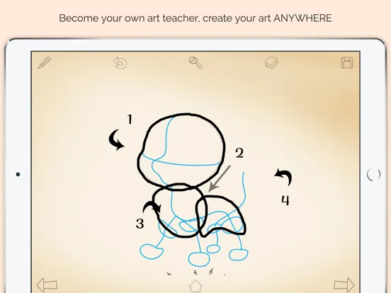 How To Draw Dogs and Puppies iPad 应用截图