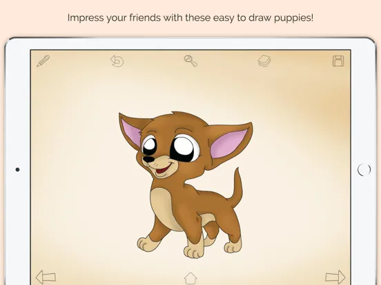 How To Draw Dogs and Puppies iPad 应用截图