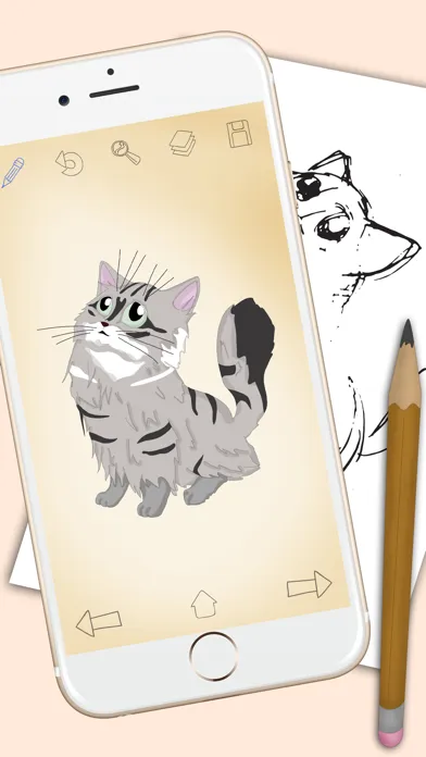 ภาพหน้าจอของ How To Draw Cats & Kittens