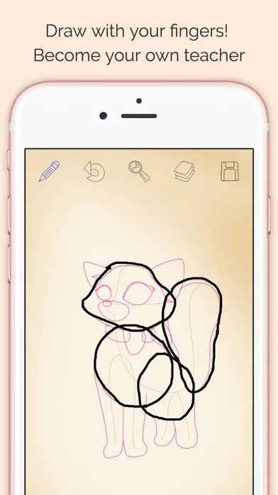 ภาพหน้าจอของ How To Draw Cats & Kittens
