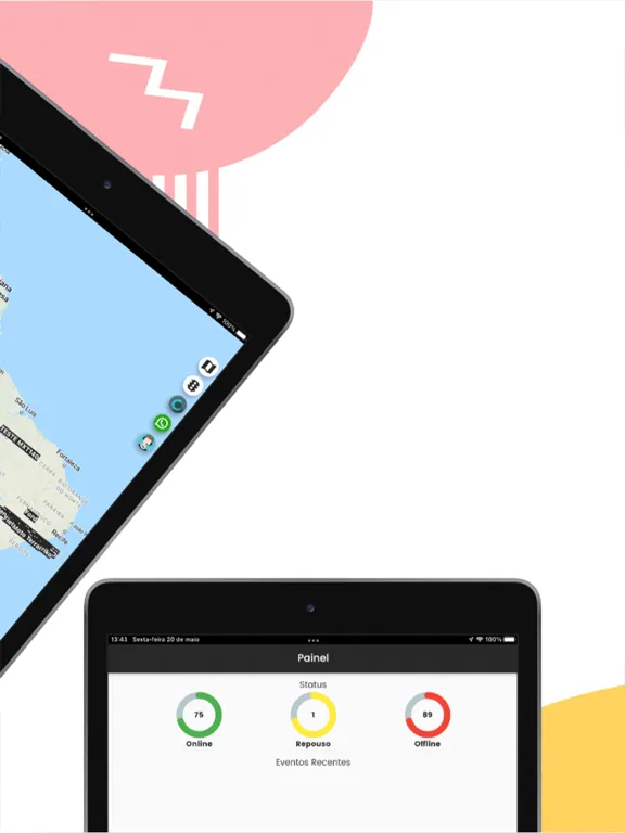 Tangkapan layar MT GUARDIÃO iPad 
