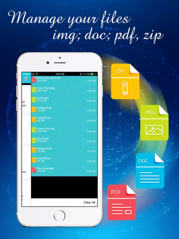 Ảnh chụp màn hình của Browser Opener - Speed Open Image, Doc, PDF & File iPad 