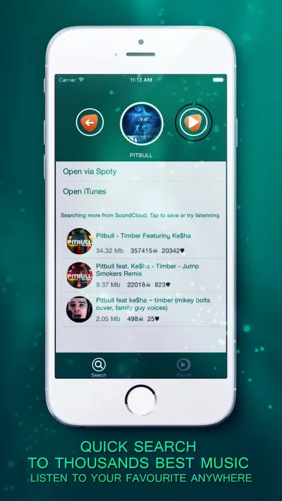 Ảnh chụp màn hình của iMusic Fly Plus - Free Music & Video Streamer and Player