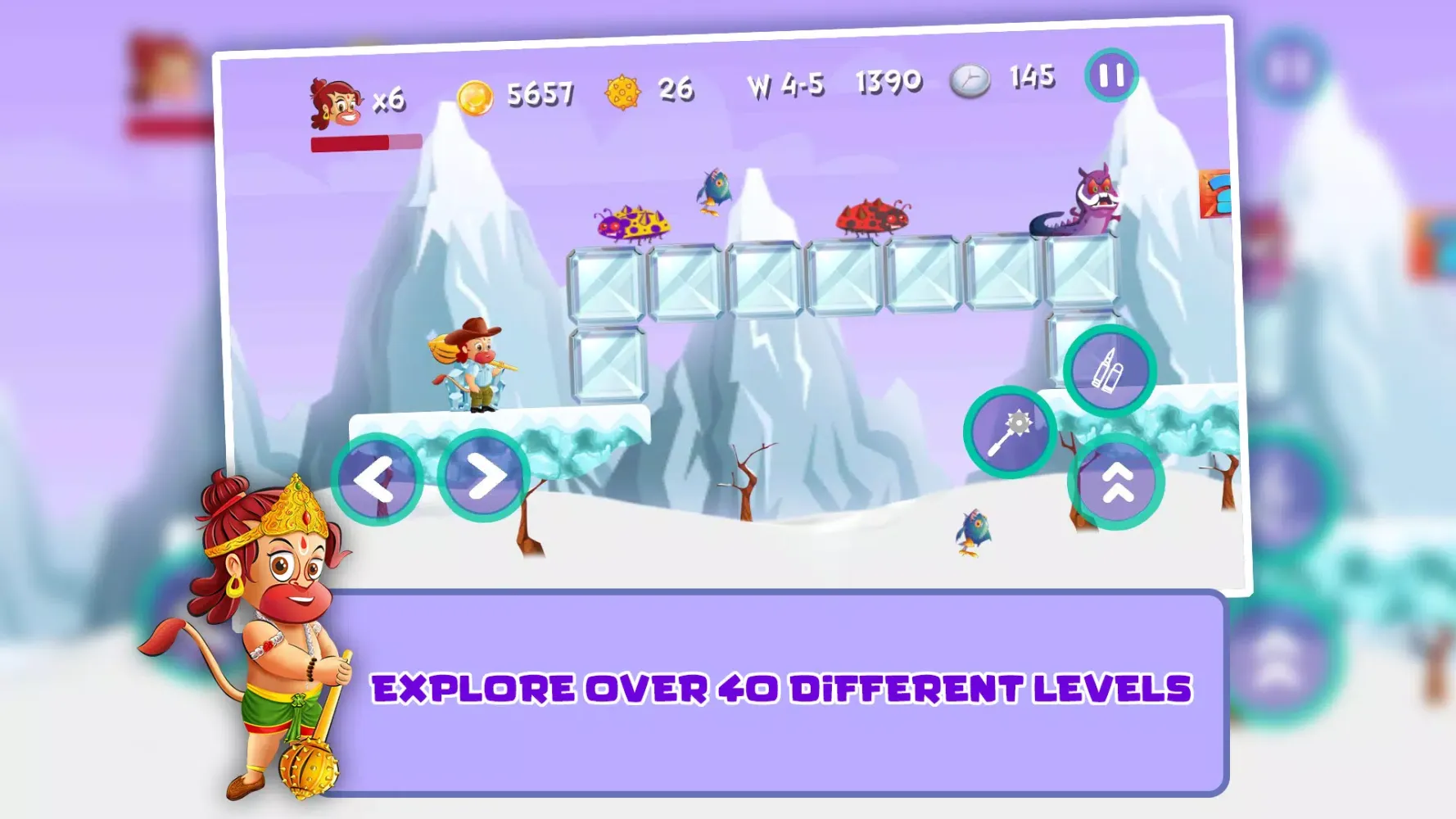 Bal Hanuman - Adventure Game Screenshots
