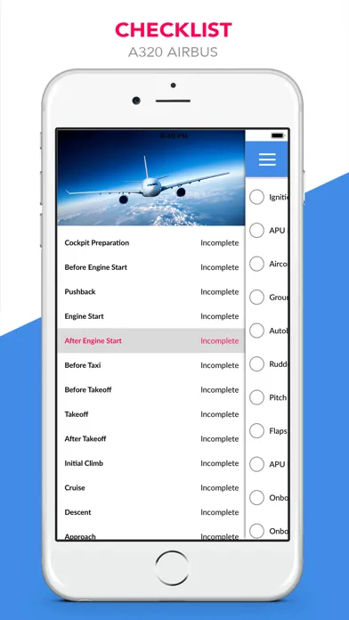 A320 Airbus Checklist Screenshots