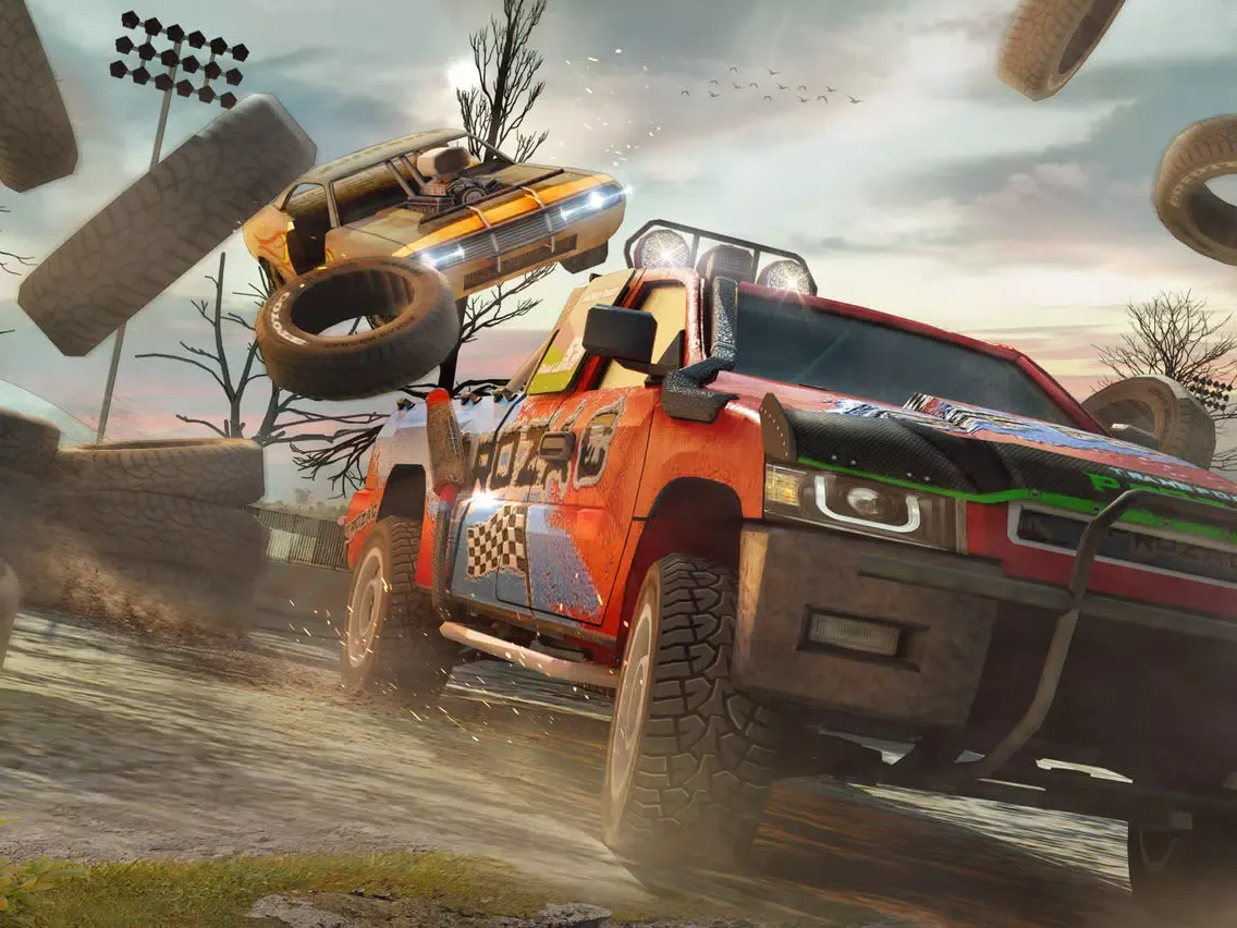 Car Crash Derby Racing Arena iPad 应用截图