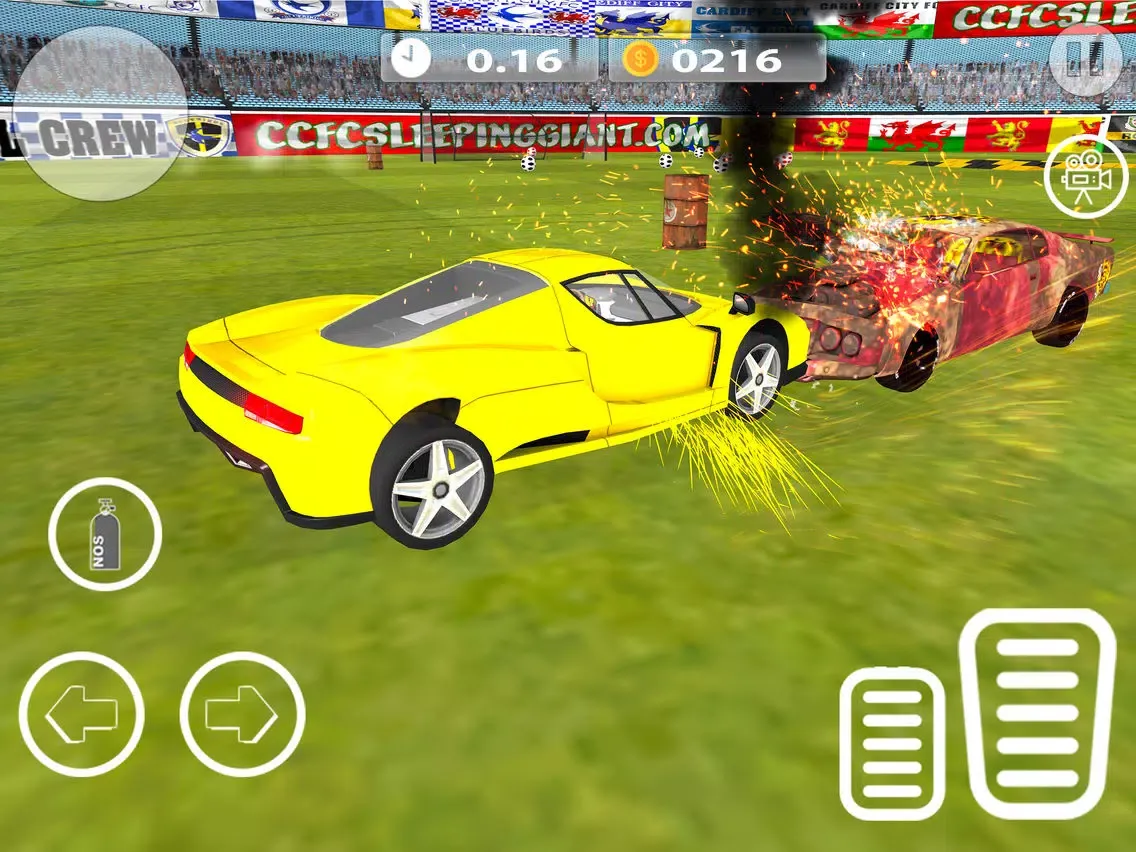 Car Crash Derby Racing Arena iPad 应用截图