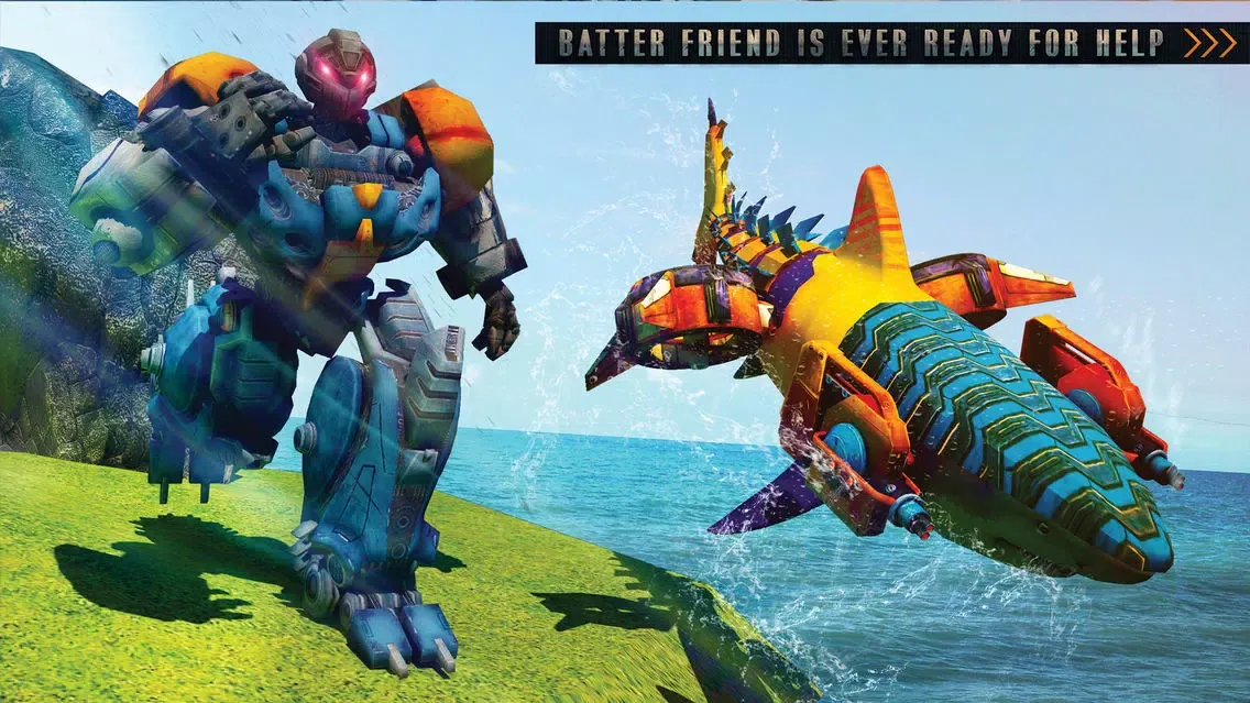 صور Killer Shark Robot Transform