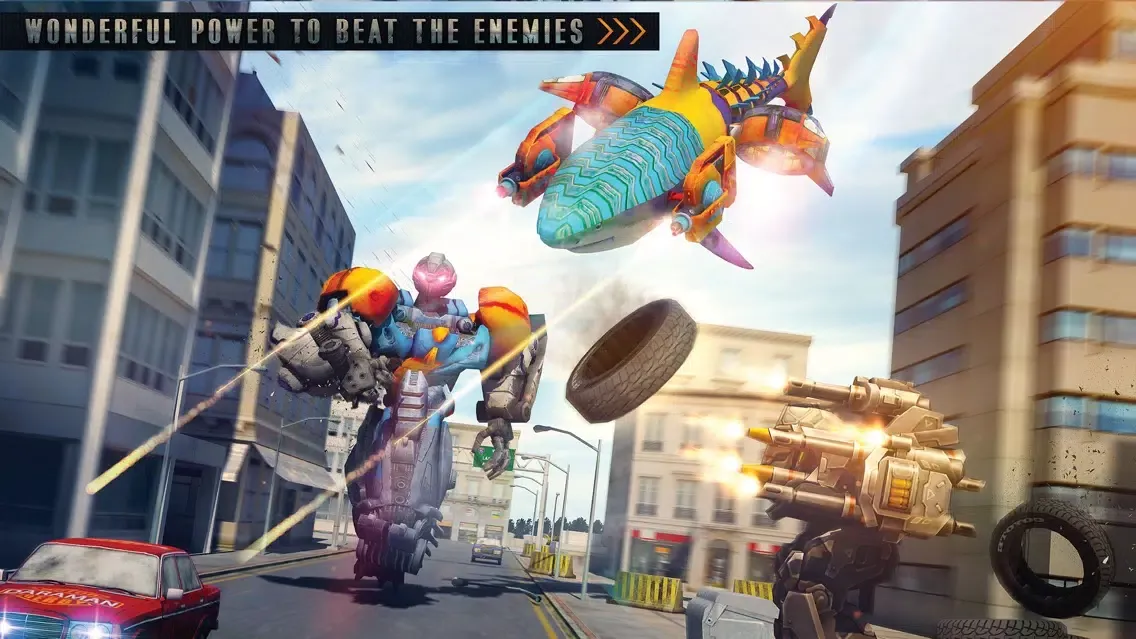 صور Killer Shark Robot Transform