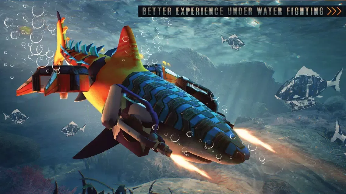 صور Killer Shark Robot Transform