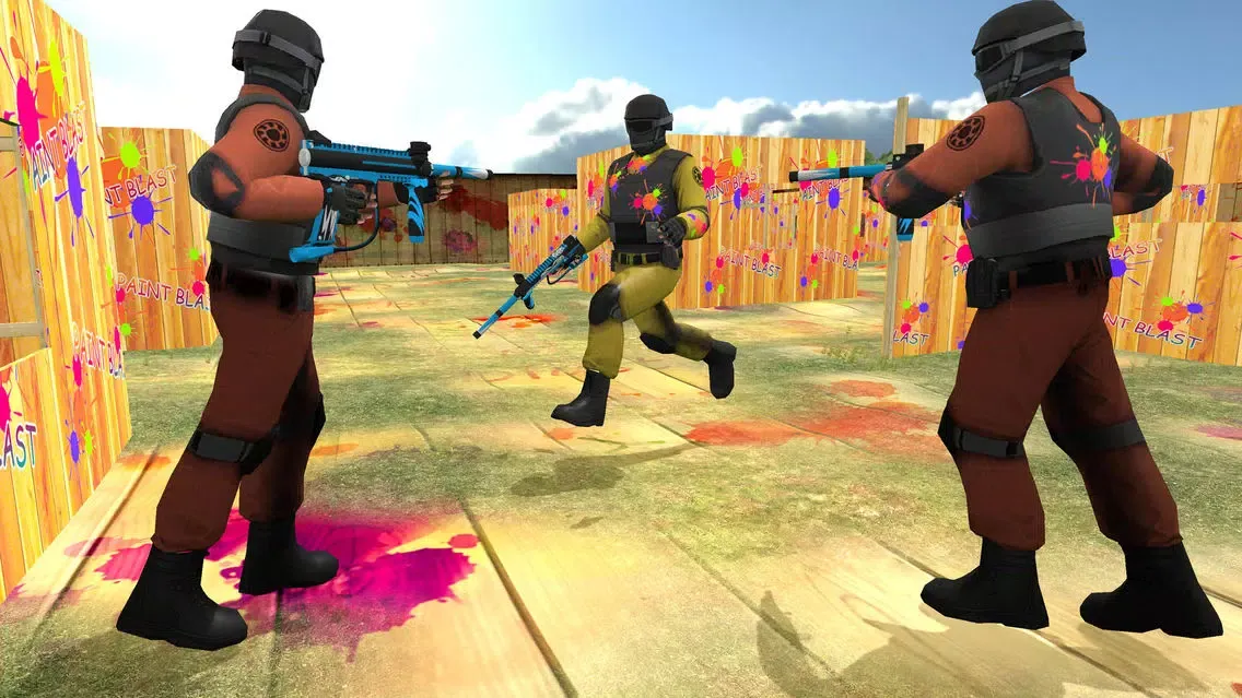 Tangkapan layar Paint Arena Battle Fight