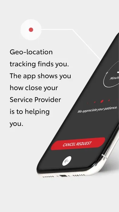 Zrzuty ekranu Roadside Assist