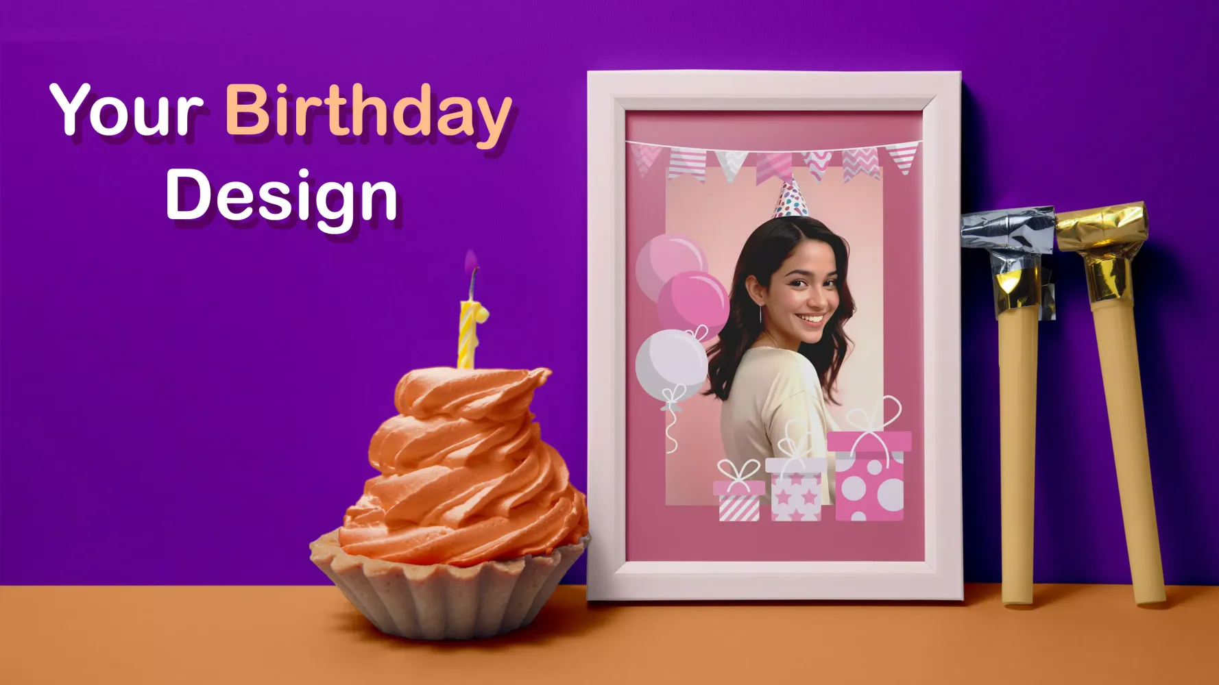 Custom Birthday Cards & Photos应用截图