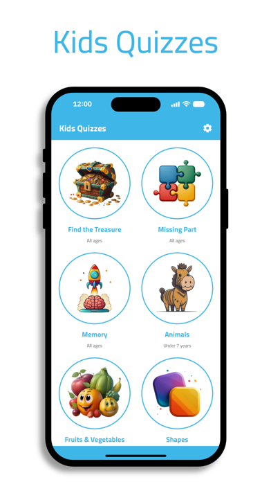 Kids Quizzes. Screenshots