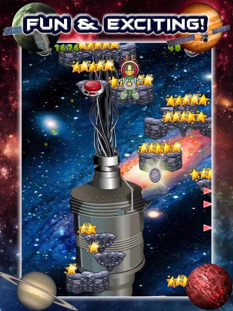 A Zodiac Space Jumping Adventure Astronaut Game FREE iPad  سکرین شاٹس